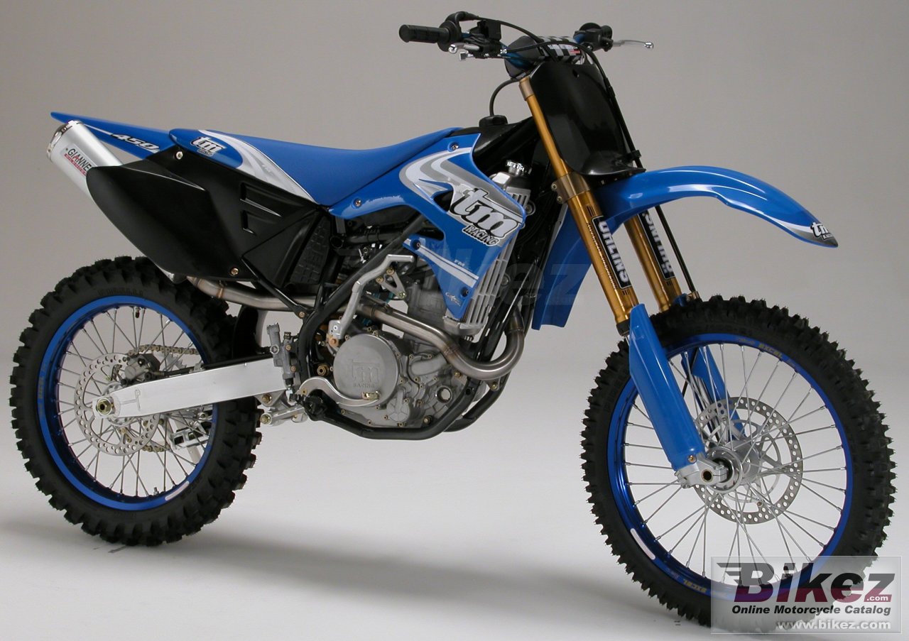 Big TM racing mx 450 f picture and wallpaper from Bikez.com